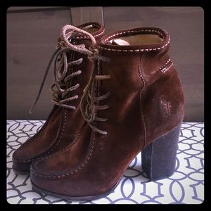 Frye Parker Moc short booties. Size 7. No box.